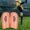Orange S, variant on Professional Soccer Shin Guards Football Tibia Pads Knee Support Collision Avoidance Adult Kids Teenagers - Orange S
