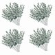 thumbnail image 1 of 80 Piezas Tallos de Eucalipto Artificiales Hojas Falsas Ramas de Plantas de Eucalipto Verde Gris Falso Tallos para Boda, 1 of 7