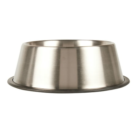 Vibrant Life Stainless Steel Dog Bowl, Jumbo (Best Dog Bowl Mat)