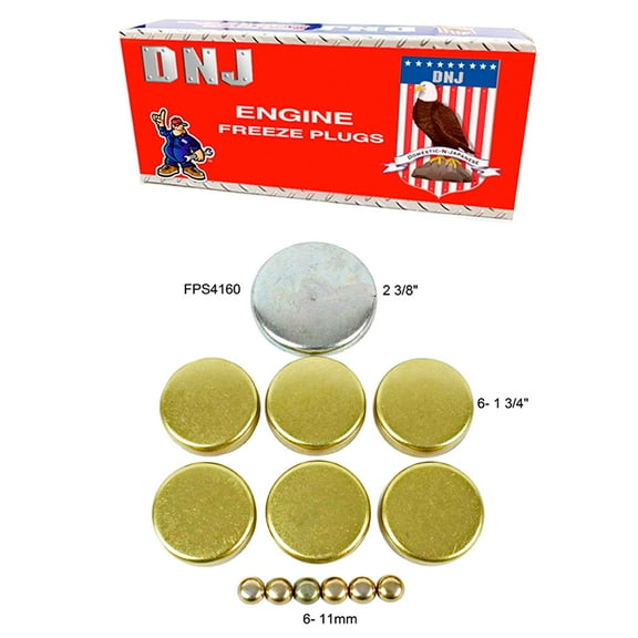 DNJ FPS4160 Expansion Plug Kit Fits Cars & Trucks 97-16 Ford Lincoln E150 5.4L V8 SOHC 16v