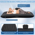 thumbnail image 4 of Inflatable Car Air Mattress Back Seat Bed with Air Pump,55" (L) x 35" (W) Portable Thickened Car Travel Camping Sleeping Air Mattress Blow Up Bed for Mid-Size,Full-Size Car SUV, 4 of 5