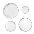 thumbnail image 1 of Professional Round Flour Sieve Set 304 Stainless Steel 4Pcs 12X12In, 1 of 9