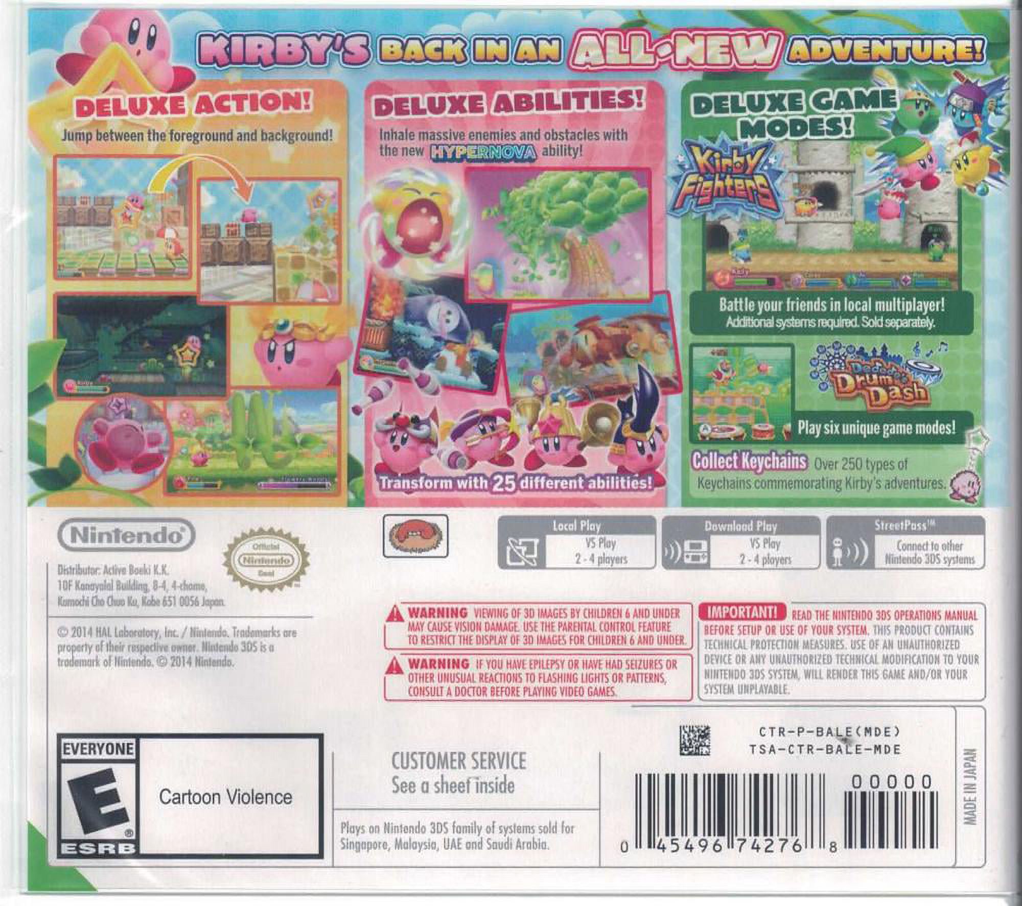 Cokem International Preown 3ds Kirby: Triple Deluxe - Walmart.com - image 4 of 5