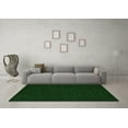 thumbnail image 3 of Ahgly Company Indoor Rectangle Solid Green Modern Area Rugs, 7' x 10', 3 of 4