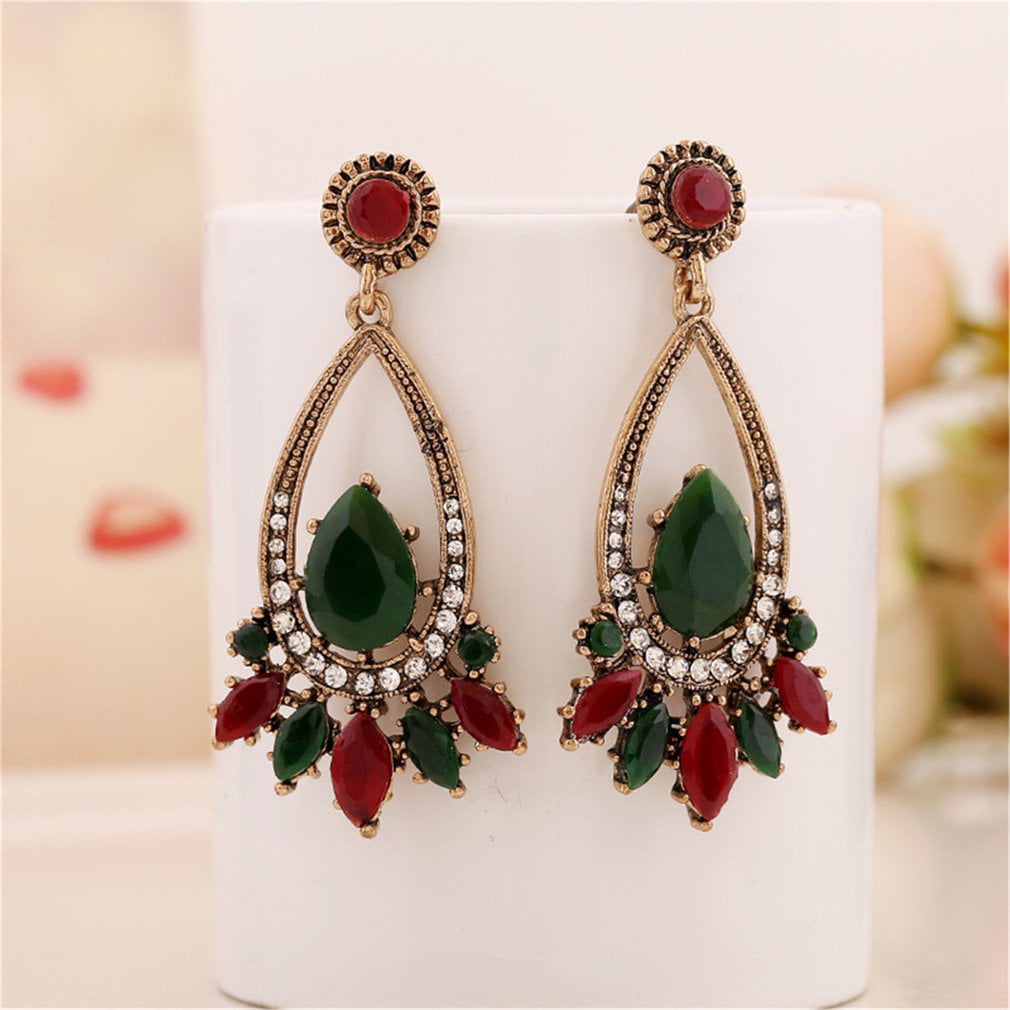Details about   925 Silver Marquise GARNET ETHNIC Earrings Pendant Jewelry Sets For Bridesmaids 