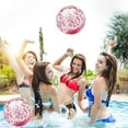 thumbnail image 6 of 16 Inch Inflatable Glitter Beach Balls, 1PCS Swimming Pool Balls Inflatable Beach Ball with Gold Confetti Blow up Balloon Toys for Birthday Summer Pool Party Graduation Wedding Xmas(Pink), 6 of 9