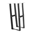 Almencla Computer Host Under Desk Mount Bracket Accessory Easy to