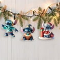 AWOEH Stitch Holiday Christmas Ornament, Lilo & Stitch Means Family