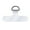 Black, variant on AOOOWER 10Pcs Transparent Flexible Phone Lanyard Card Mobile Phone Universal Tether Tabs