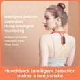 thumbnail image 4 of Posture Back Straightener Brace Reminder Shoulder Health Care Vibration Reminder Support Neck Health Care Intelligent Induction Adjuster for Household Blue, 4 of 9