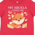 thumbnail image 4 of Inktastic My Abuela Loves Me- little fox Boys or Girls Toddler T-Shirt, 4 of 5