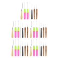 thumbnail image 3 of Ruiboury Dreadlocks Crochet Hooks Hair Weaving Tool Hair Braid Making Carpet for Style A 5Set, 3 of 6