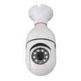 thumbnail image 1 of Cámara de Zócalo de Luz E27, Talk de 2 Vías 3MP Bulbo de la Bombilla Cámara de Seguridad de la Cámarae Nocturna Alarma Alarma PARA MULTIFUNCIAL INTERIORES, 1 of 7