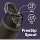 thumbnail image 2 of Botella de agua Owala Marvel FreeSip con aislamiento de 700 ml Black Panther, 2 of 6