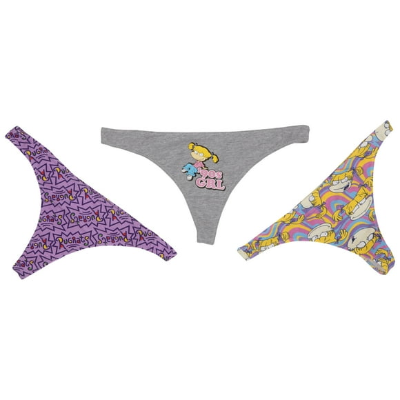 Rugrats Angelica Lot de 3 Strings pour Femmes - Moyen