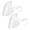 thumbnail image 1 of ZOUSSIQI 2 Pcs Protection de Visage en Acrylique Transparent Anti-Buée pour Activité Extérieure JU316-83571, 1 of 13
