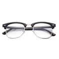 thumbnail image 3 of Quality Fashion Clummaster Reading Glasses for Men Retro Vintage Reading Glasses Horn Rimmed Half Frame Reading Glasses, 3 of 3