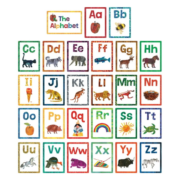 Alphabet Card Selfadhesive Bulletin Board Set At Lakeshore Learning DA1