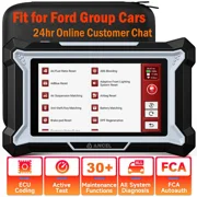 ANCEL OBD2 Scanner Diagnostic Tool for Ford, Automotive Full System Bidirectional Scan Tool for Engine ABS SRS Transmission, 30+ Special Service, Brake/Oil Reset, ABS Bleeding, Lifetime Free Upgrade