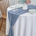 thumbnail image 6 of BINGLI 10ft Chiffon Table Runner 27x120 Inch Sheer Romantic Table Runner for Wedding Birthday Party Bridal Shower Outdoor Decoration, 6 of 6