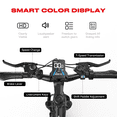 thumbnail image 5 of Electric Bike for Adults, 1500W Peak Mountain Ebike with 25 MPH, 45 Miles Range, 7 Speeds, 48V 10Ah Removable Battery 26" Ebike for Commute, 5 of 8