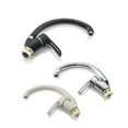 thumbnail image 4 of Brass Black Flexible Kitchen Sink Faucet, Hot And Cold Water Filter Mixer Faucets, Single Handle Swivel Spout Kitchen Water Faucet ,Versatile Features, 4 of 7