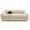 Beige_Sofa, variant on Aukfa Contemporary Plush Faux Fur Sofa, Could-Comfort Loveseat, 25" Deep Seat, Pet Friendly, Beige