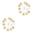 thumbnail image 3 of Inteprter LED Modelado de estrellas de cinco puntas Lámpara decorativa de Ramadán Suministros de Oriente Medio Festival creativo Adorno Oro 2piezas Inteprter CBP234847, 3 of 6
