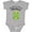 AC-Heather Grey, variant on Inktastic Mommy's Little Prince Cute Frog Boys Baby Bodysuit