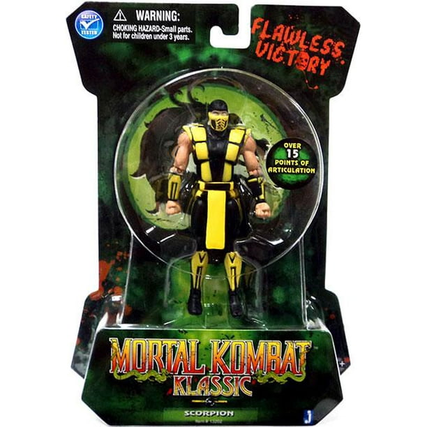 Mortal Kombat Klassic MK2 Scorpion 4" Action Figure