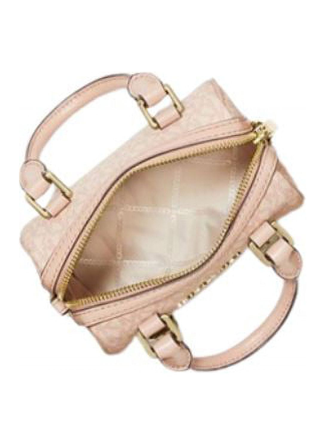 Michael Kors Bedford Legacy Extra Small Logo Duffle Crossbody Bag (Ballet)  32F9G06C0B-857 - AllGlitters