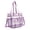 Purple, variant on Clear Bag with Zipper Pockets, See-Through Sling Chest Bag Dry Wet Separation for Events & Outdoor