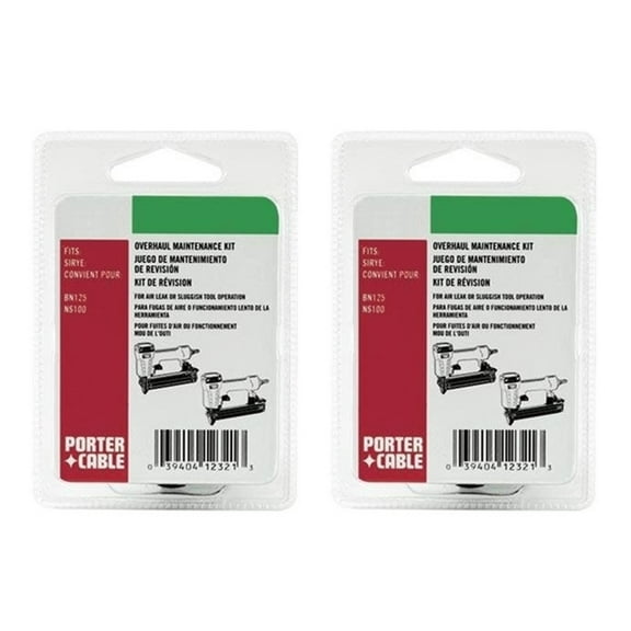 Porter Cable BN125 Replacement (2 Pack) Overhaul Kits # 903754-2PK