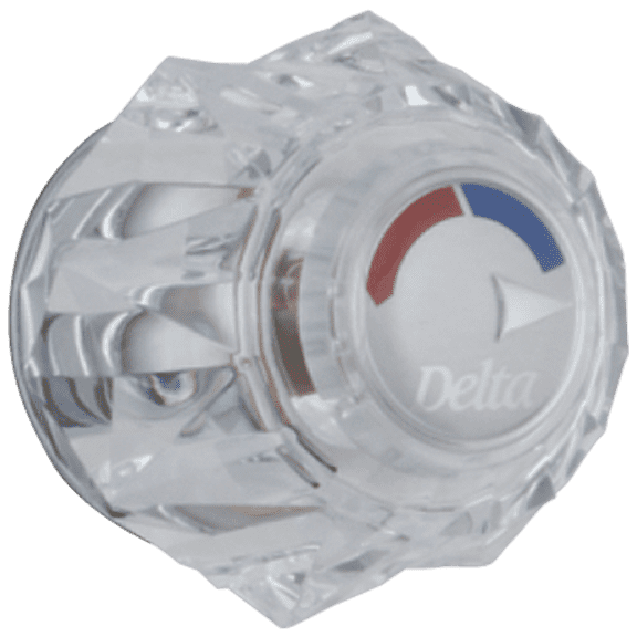 Delta Clear Knob Handle Kit for Tub & Shower Faucets H71