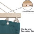 thumbnail image 6 of SUNCREAT Hammocks Extra Large Double Hammock with 12 ft Stand for Outside, 475lbs Capacity, Outdoor Portable Hammock with Hardwood Spreader Bar, Extra Large Pillow, Dark Green, 6 of 8