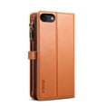 thumbnail image 5 of Feishell Crossbody Wallet Phone Case for Apple iPhone 7/8/SE 2020/SE 2022,with Hand Strap & Shoulder Strap,Luxury PU Leather Magnetic Clasp Multi Card Slots Flip Kickstand Phone Case,Brown, 5 of 17