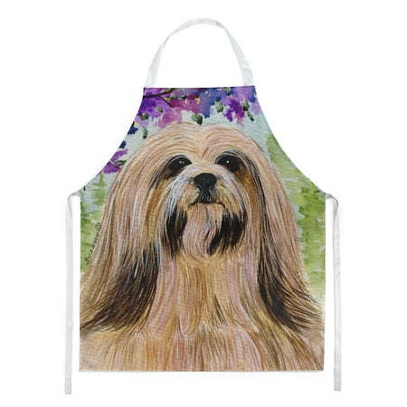 

Carolines Treasures SS8436APRON Lhasa Apso Apron Large multicolor