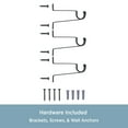 thumbnail image 6 of Trumpet 84-120 in. Decorative Curtain Rod & Holdback Set, 5/8 in. Diameter, 6 of 6