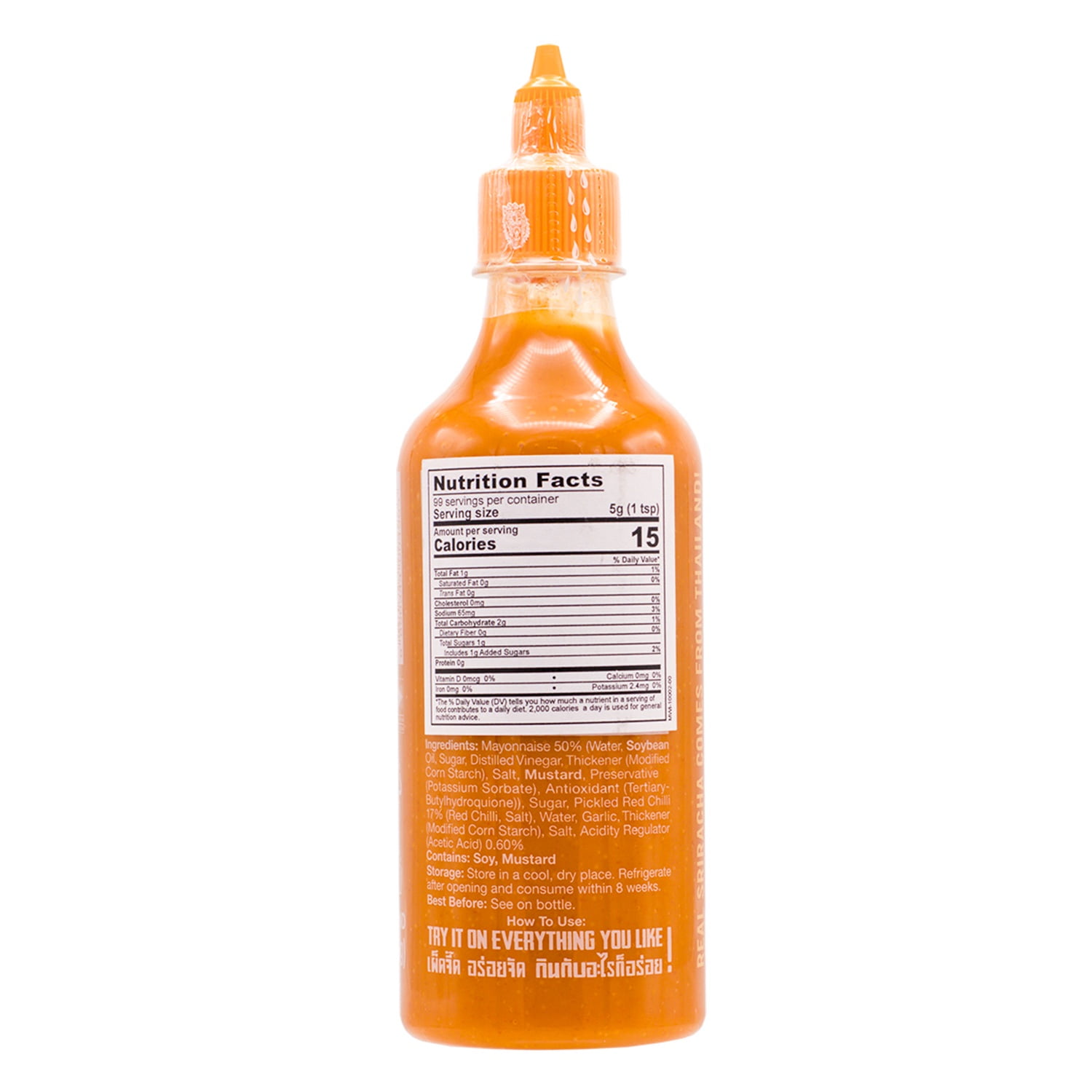 Crying Thaiger, Sriracha Mayo Sauce, 17.4oz