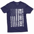 thumbnail image 4 of Men'S Best Dad Ever T-Shirt Father'S Day Daddy Usa Patriotic Tshirt Flag Shirt (XX-Large Military Green), 4 of 6