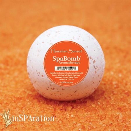 InSPAration INS744SB 5 oz SpaBomb, Hawaiian Sunset - Case of 12