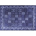 thumbnail image 1 of Ahgly Company Indoor Rectangle Persian Blue Traditional Area Rugs, 6' x 9', 1 of 4