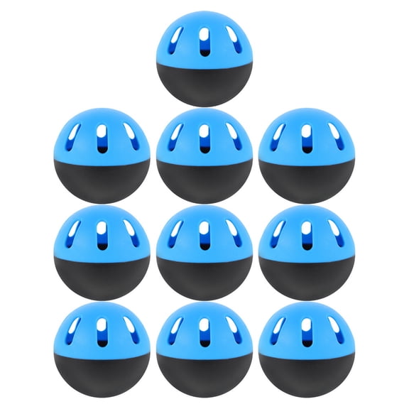 IFANLANDOR Soft Eva Training Balls Multi-Color for Indoor and Outdoor Baseball Practice 10Pcs
