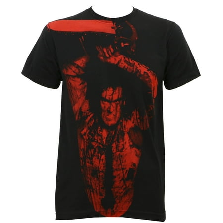 Evil Dead 2 Men's Ash Williams Subway Slim-Fit T-Shirt Black