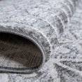 thumbnail image 6 of Unique Loom Matrix Trellis Collection Area Rug - Diamonds (7' Square Gray/Ivory), 6 of 6