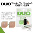 thumbnail image 3 of Cinta adhesiva para pestañas DUO con brocha con vitaminas A, C y E, paquete de 2 ml, 5 ml, 3 of 6