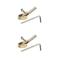 thumbnail image 1 of Thinsony Vintage Brass Violin Making Tool Woodworking Plane Authentic Craftsmanship Gold XXS 2PCS, 1 of 6