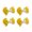 53 Golden, variant on Double Headed Matte Floral Stamens 1050-1600Pieces 2mm Artificial Flower Stamen Pistil for Art Craft Wedding Decoration