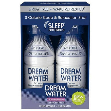 Dream Water Sleep & Relaxation Shot Snoozeberry, 2.5 OZ