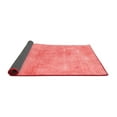 thumbnail image 2 of Ahgly Company Indoor Rectangle Abstract Red Modern Area Rugs, 3' x 5', 2 of 4